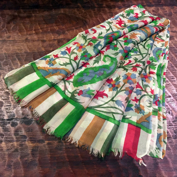 Turkish Printed Silk Wrap Style 2 - AlSundus