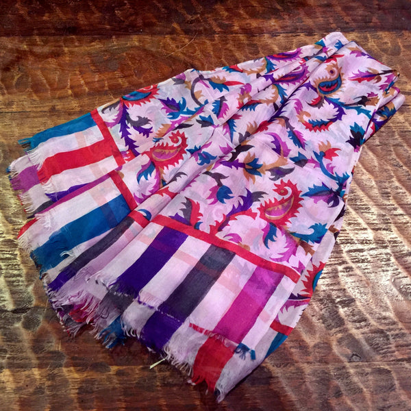 Turkish Printed Silk Wrap Style 2 - AlSundus